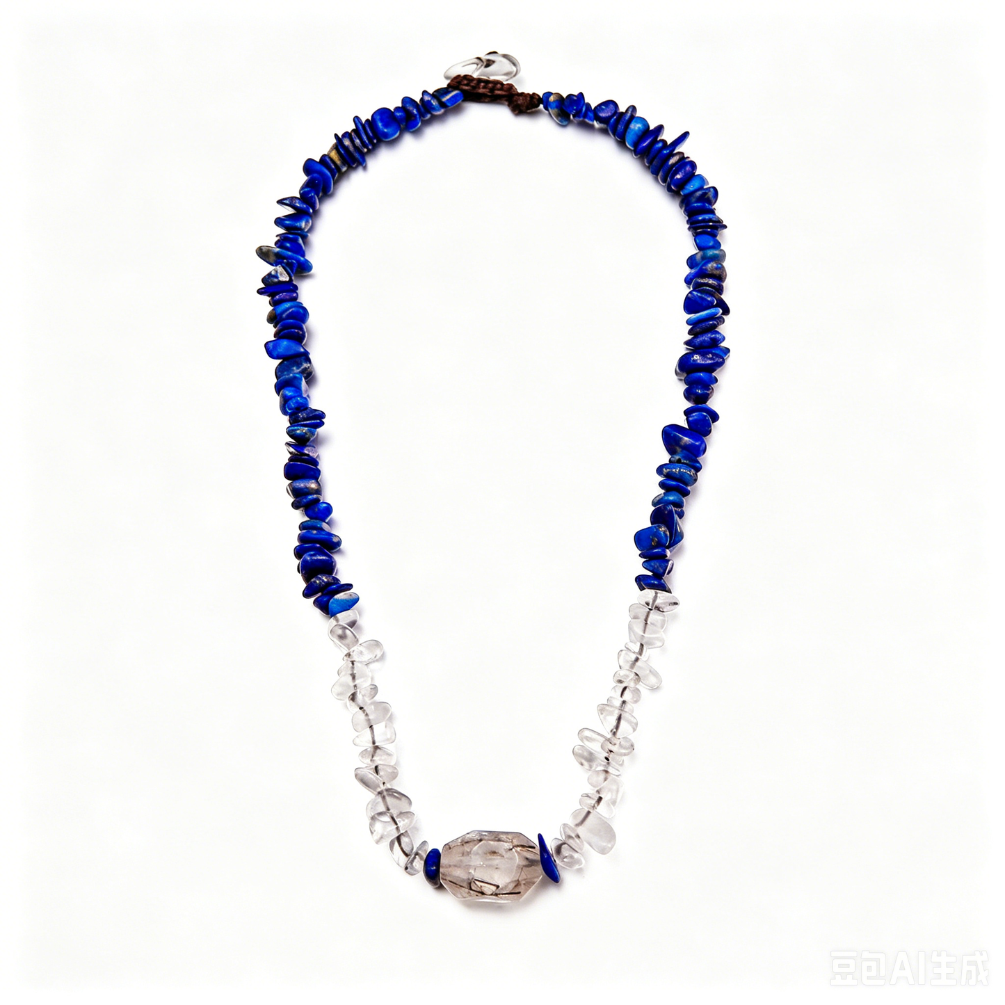 [AB-260044]The Golden Matrix: Illuminated Vision  Lapis Lazuli & Clear Quartz & Rutilated Quartz