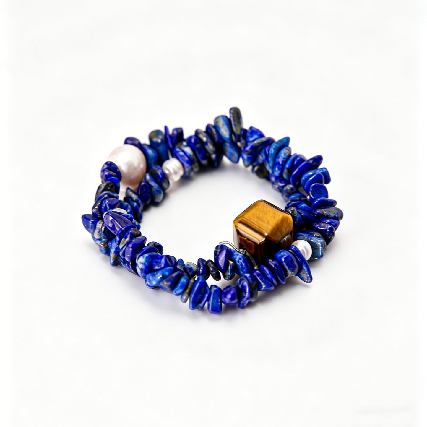 [AA-260022] Visionary’s Path Bracelet  Communication & Truth  Lapis Lazuli