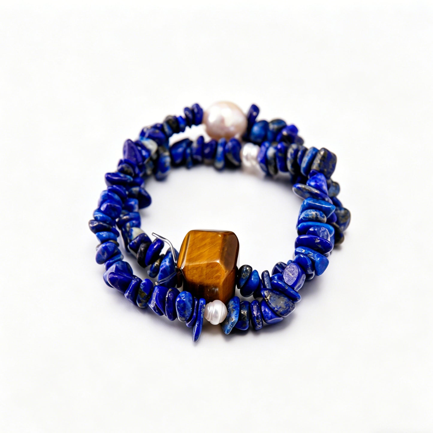[AA-260022] Visionary’s Path Bracelet  Communication & Truth  Lapis Lazuli