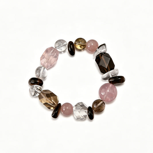 [AA-260029] The Rejuvenator  Smoky Quartz & Rose Quartz  Emotional Balance