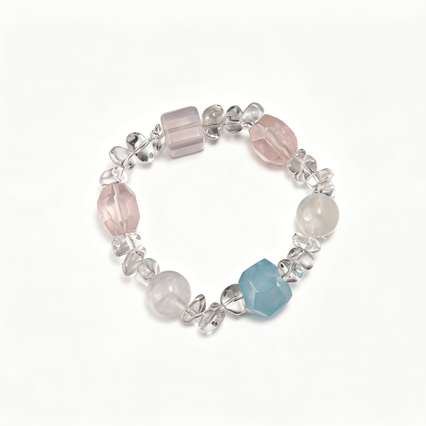 [AA-260018] Moonlit Ocean of Emotions Aquamarine & Moonstone Communication & Truth