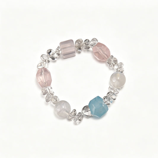 [AA-260018] Moonlit Ocean of Emotions Aquamarine & Moonstone Communication & Truth
