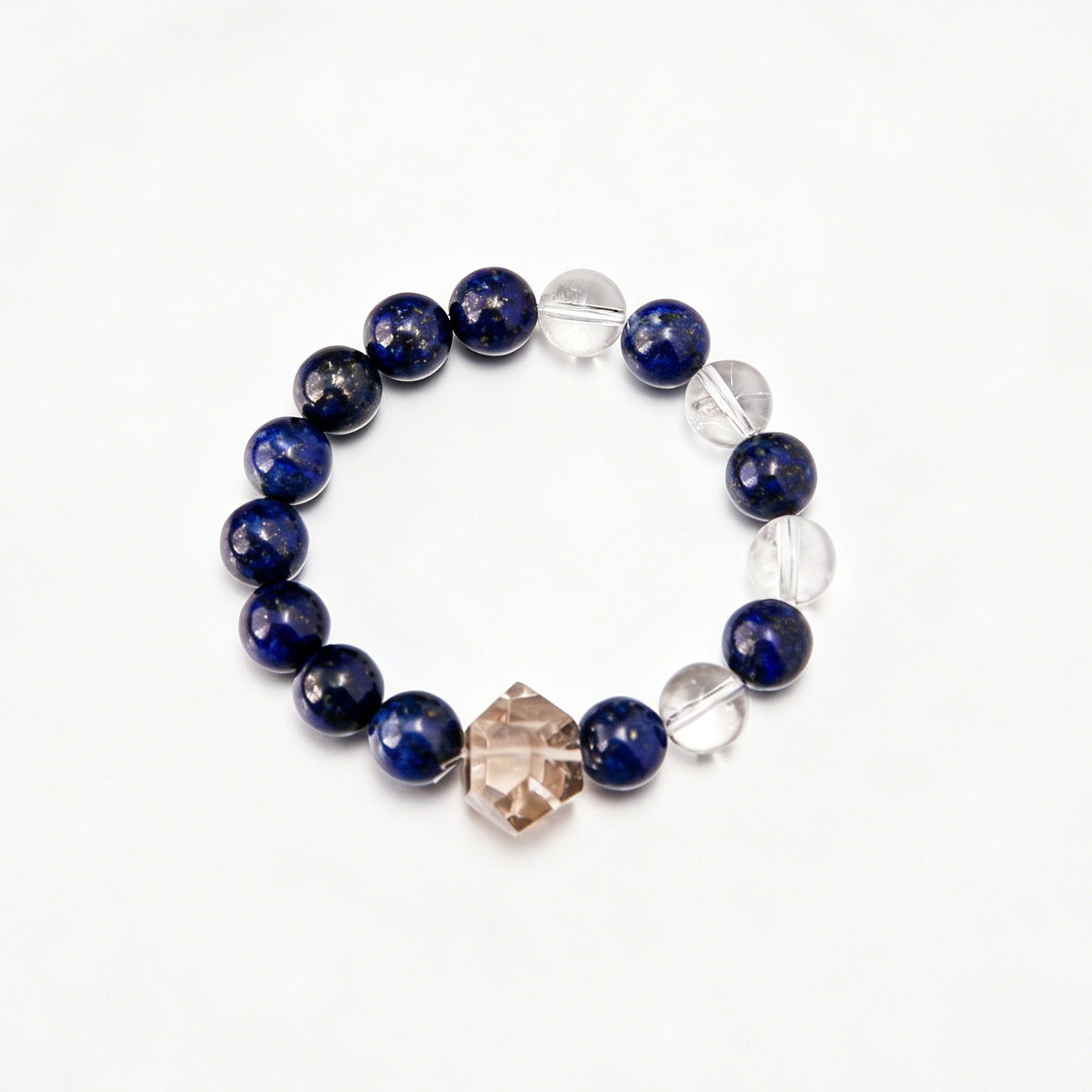 [AA-260019] Throat Chakra Soother Lapis Lazuli & Clear Quartz Communication & Truth