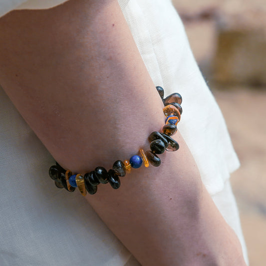 [AA-260036] Joy & Stability Bracelet Sagittarius & Citrine Vitality & Balance