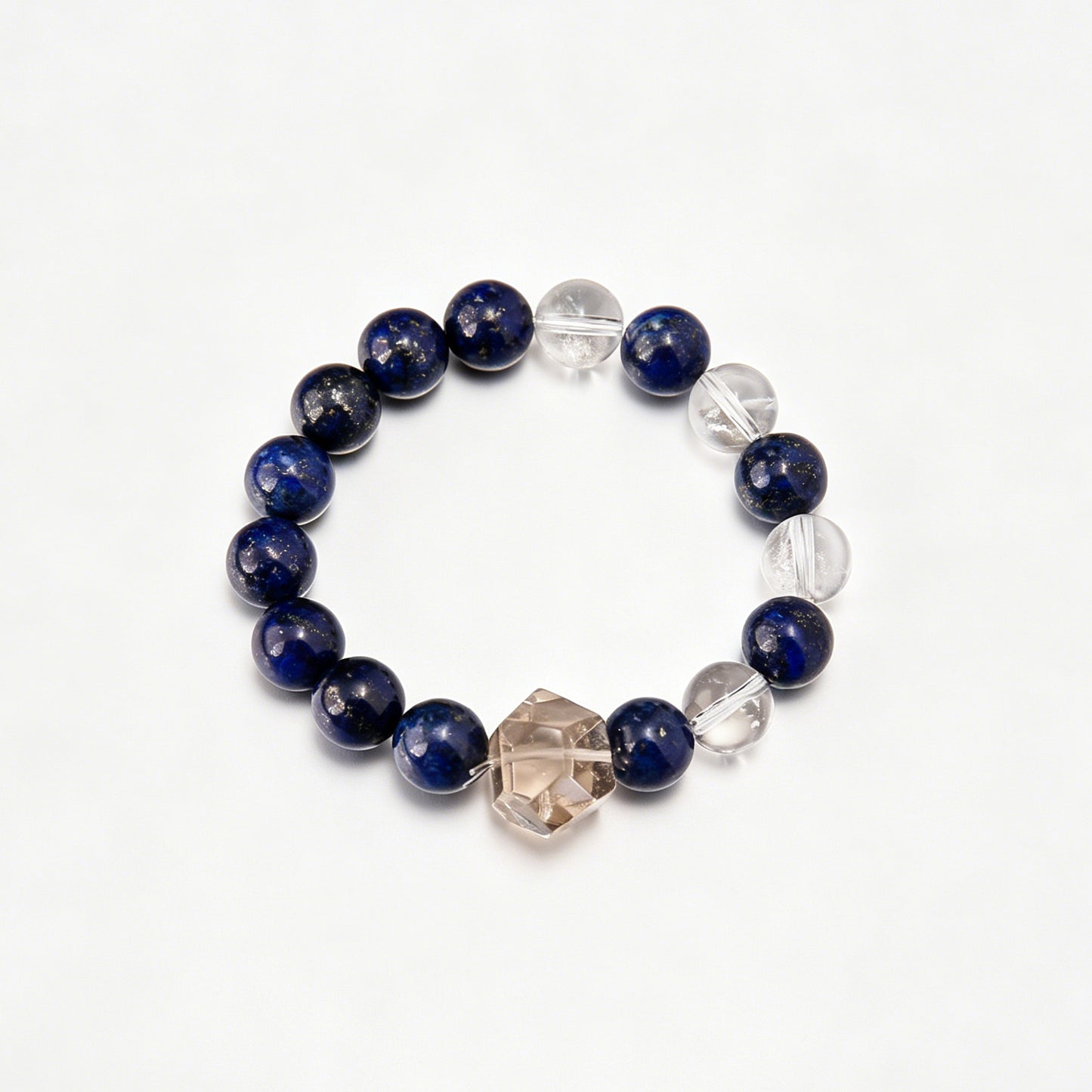 [AA-260019] Throat Chakra Soother Lapis Lazuli & Clear Quartz Communication & Truth