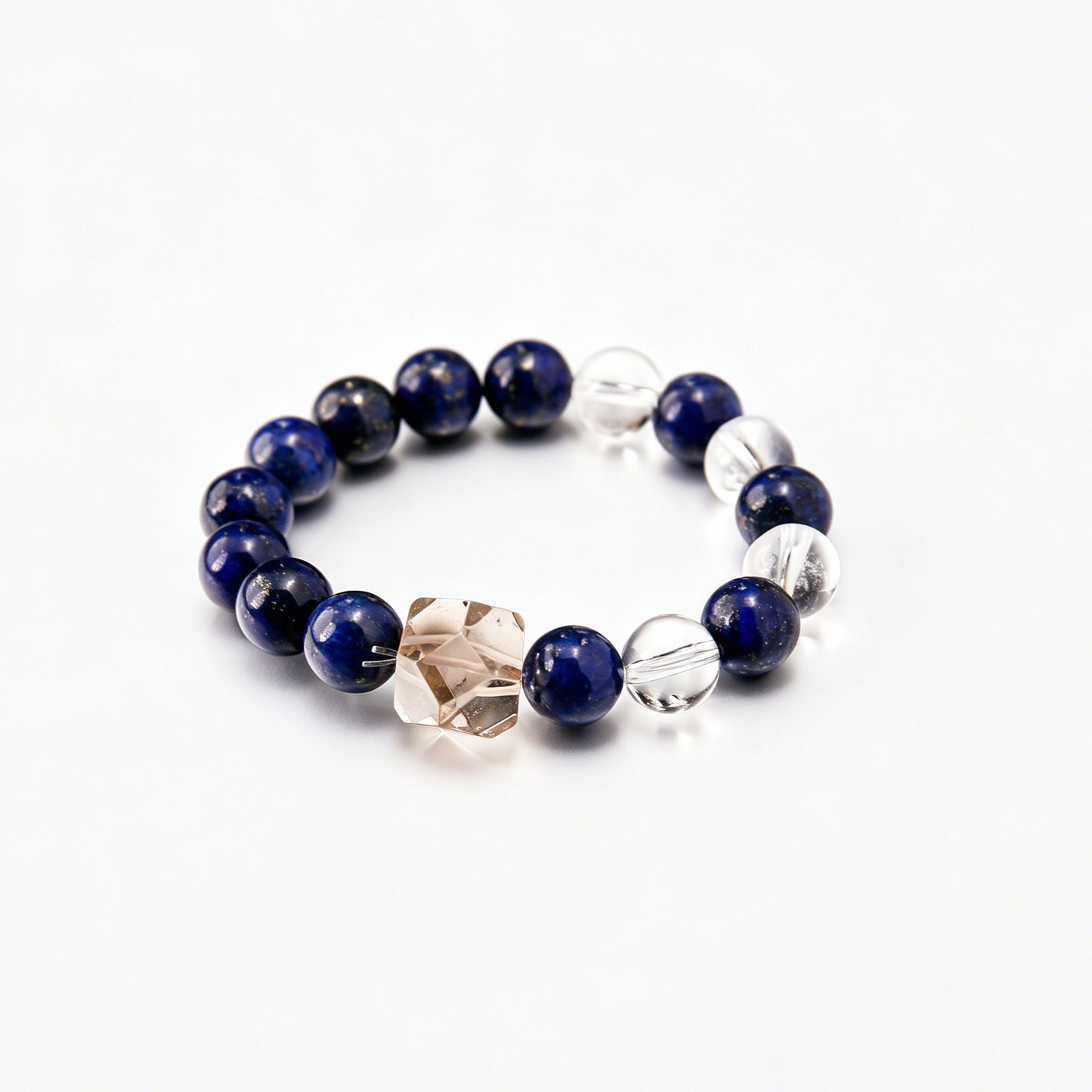 [AA-260019] Throat Chakra Soother Lapis Lazuli & Clear Quartz Communication & Truth