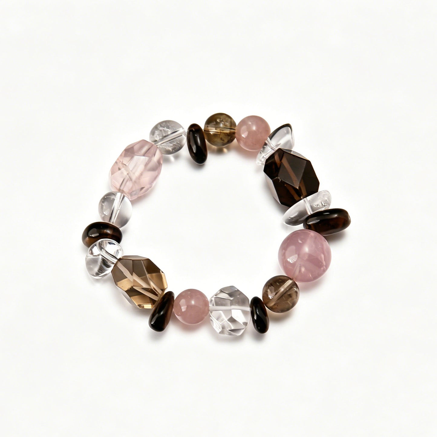 [AA-260029] The Rejuvenator  Smoky Quartz & Rose Quartz  Emotional Balance