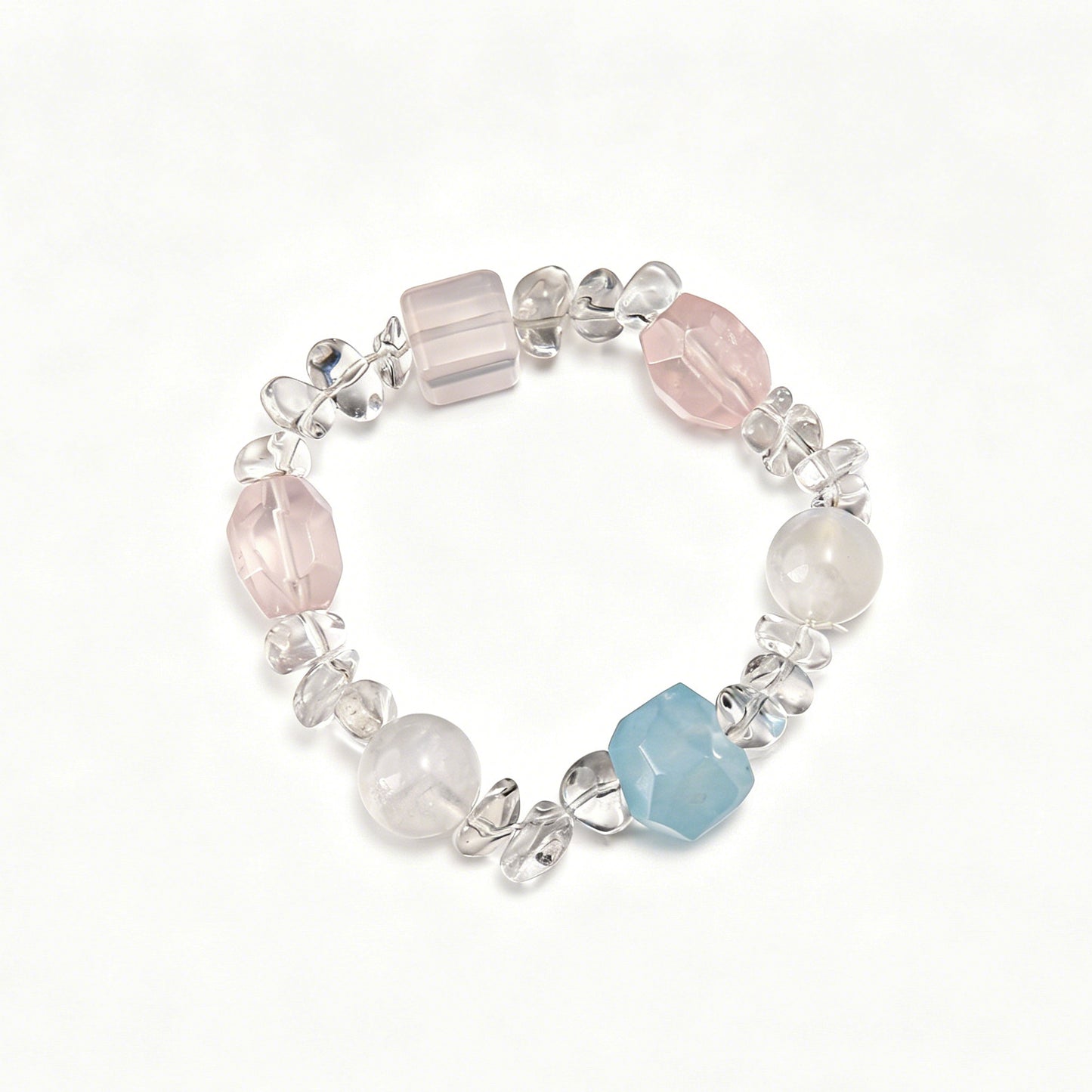 [AA-260018] Moonlit Ocean of Emotions Aquamarine & Moonstone Communication & Truth