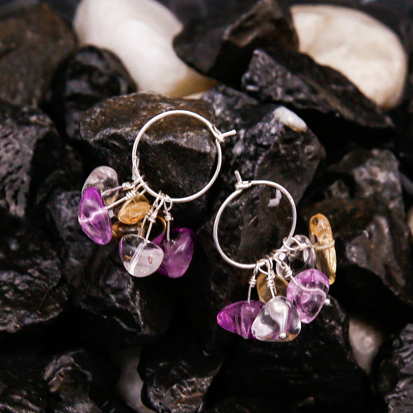 [AC-260049] The Twilight Spark: Duality of Light  Amethyst & Citrine